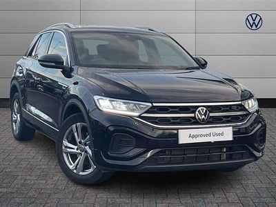 Black Used 2022 VW T-Roc R-line SUV | £21,694 (Fair price)