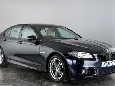 Used BMW 520 M Sport 190 HP (139 kW) 2016 Black Sedan