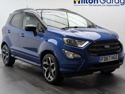 Blue Used 2018 Ford Ecosport ST-Line SUV | £9,050 (Good price)