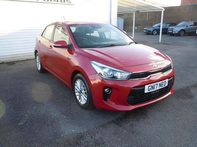 Red Used 2017 Kia Rio Hatchback | £6,400 (A bit pricey)