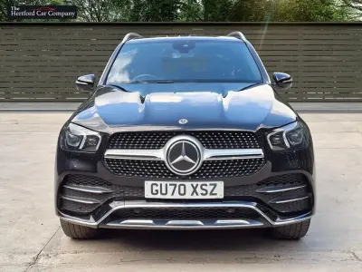 Käytetty Mercedes GLE350 AMG line 272 HP (200 kW) 2020 Musta Katumaasturi