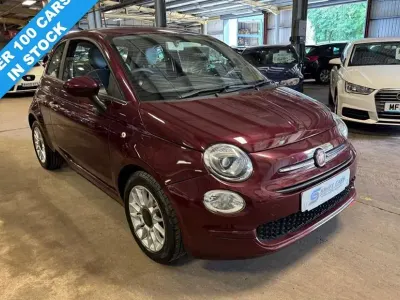 Used Fiat 500 Pop Star 69 HP (50 kW) 2016 Red Hatchback