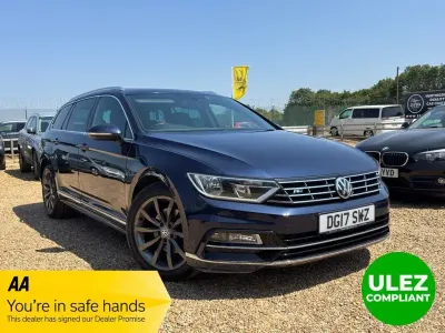 Used VW Passat R-line 150 HP (110 kW) 2017 Blue Estate
