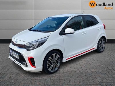 Used Kia Picanto GT-Line 66 HP (48 kW) 2018 White Hatchback