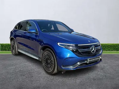 Used Mercedes EQC400 AMG Line Premium 300 kW (408 HP) 2023 Blue SUV