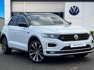 White Used 2019 VW T-Roc R-line SUV | £16,090 (Good price)