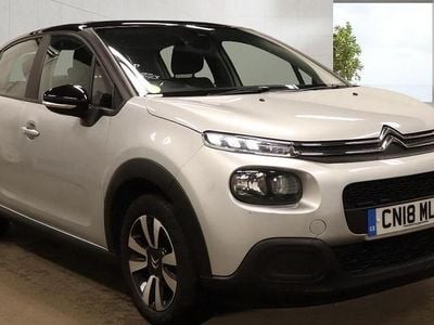 Used Citroën C3 Feel 2018 Silver Hatchback
