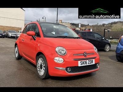 Used Fiat 500 Lounge 69 HP (50 kW) 2016 Pink Hatchback