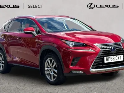 Used Lexus NX300h Luxury Line 197 HP (144 kW) 2018 Red SUV