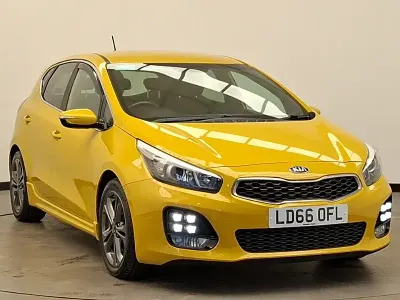 Używany Kia Ceed GT-Line 2016 Żółty Hatchback