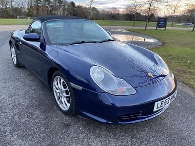 Used Porsche 986 Boxster 228 HP (167 kW) 2003 Blue Cabriolet