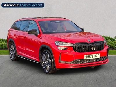 Red Used 2025 Skoda Kodiaq SportLine SUV | £45,995