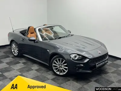 Używany Fiat 124 Spider Lusso 2018 Szary Kabriolet