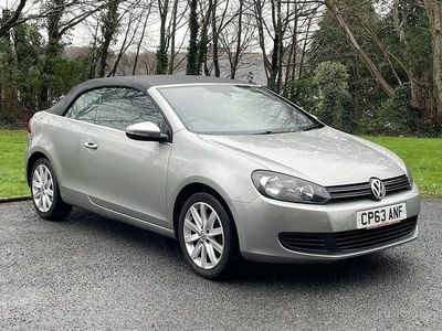 Silver Used 2014 VW Golf Cabriolet SE Cabriolet | £5,495 (Fair price)