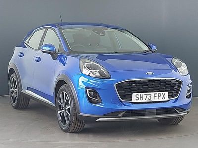 Used Ford Puma Titanium 125 HP (91 kW) 2023 Blue SUV