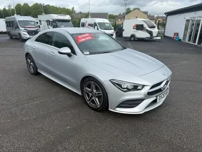 Used Mercedes CLA220 AMG Line Premium 190 HP (139 kW) 2020 Silver Sedan