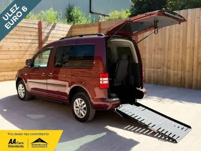 Used VW Caddy Life 2014 Red MPV