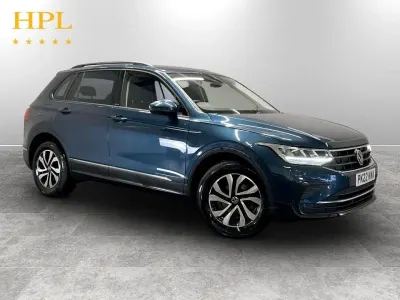 Used VW Tiguan Active 130 HP (95 kW) 2022 Blue SUV