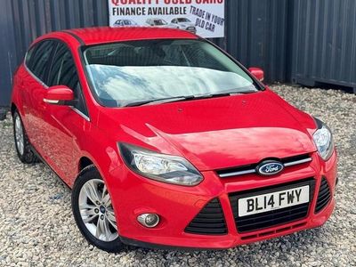 Red Used 2014 Ford Focus Titanium Hatchback | £1,990 (Fair price)