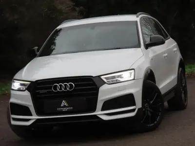 Begagnad Audi Q3 Black Edition 184 HK (135 kW) 2017 Vit SUV