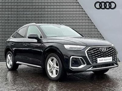 Black Used 2021 Audi Q5 Sportback S-Line SUV | £28,599 (Fair price)