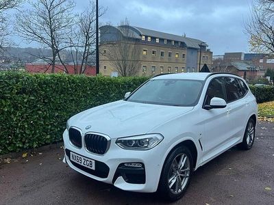 White Used 2019 BMW X3 M Sport SUV | £13,995