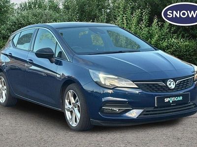 Used Vauxhall Astra SRi 145 HP (106 kW) 2021 Blue Hatchback