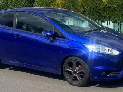 Used Ford Fiesta ST 182 HP (133 kW) 2017 Blue Hatchback
