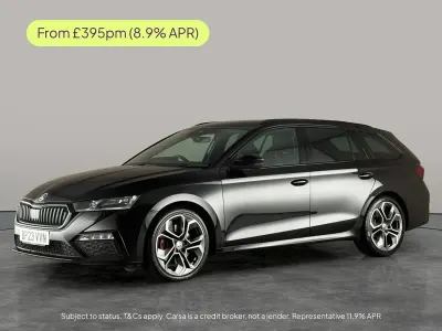 Used Skoda Octavia vRS 200 HP (147 kW) 2023 Black Estate