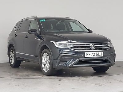 Black Used 2022 VW Tiguan Allspace Life SUV | £18,998 (Fair price)