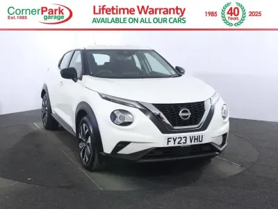 Used Nissan Juke Acenta 114 HP (83 kW) 2023 White SUV
