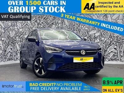 Blue Used 2022 Vauxhall Corsa-e Hatchback | £11,395 (Good price)