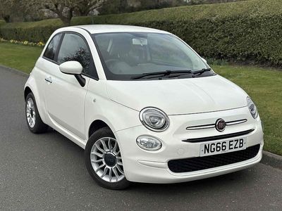 Used Fiat 500 Pop Star 69 HP (50 kW) 2017 Bossa nova white Hatchback