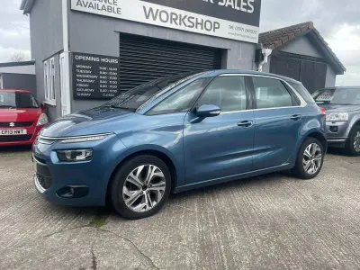 Używany Citroën C4 Picasso Exclusive 115 KM (84 kW) 2014 Niebieski Minivan