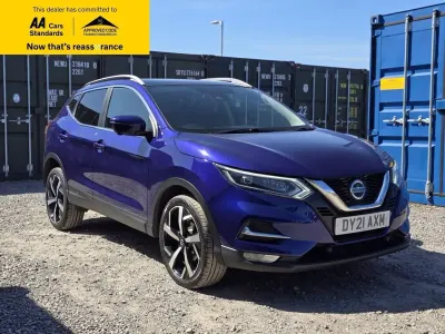 Begagnad Nissan Qashqai N-Motion 160 HK (117 kW) 2021 Blå SUV