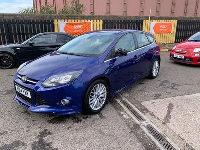 Used Ford Focus Zetec 115 HP (84 kW) 2014 Blue Hatchback