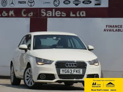 Used Audi A1 Sport 122 HP (89 kW) 2013 White Hatchback