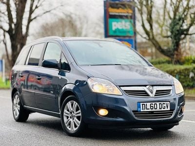 Blue Used 2011 Vauxhall Zafira Design Edition MPV | £1,995 (Super price)