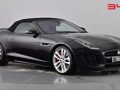 Used Jaguar F-Type R 550 HP (404 kW) 2016 Black Cabriolet