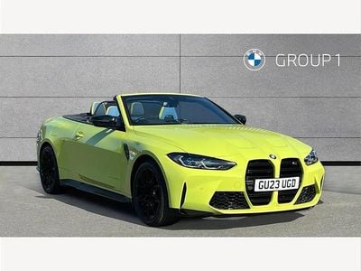 Used BMW M4 Cabriolet Competition Edition 510 HP (375 kW) 2023 Yellow Cabriolet