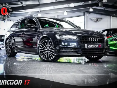 Used Audi A6 Black Edition 190 HP (139 kW) 2018 Blue Estate