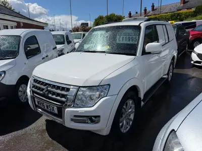 Second-hand Mitsubishi Shogun 187 CP (137 kW) 2016 Alb SUV