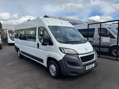 Used Peugeot Boxer 130 HP (95 kW) 2015 White Van