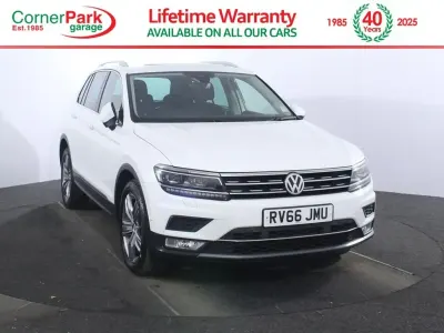 Used VW Tiguan SEL 150 HP (110 kW) 2016 White SUV