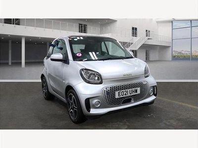 Silver Used 2021 Smart ForTwo Electric Drive Premium Coupe | £8,650 (Fair price)