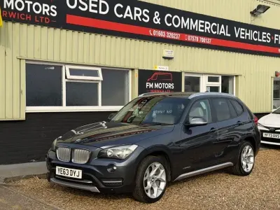 Used BMW X1 xLine 184 HP (135 kW) 2014 Grey SUV