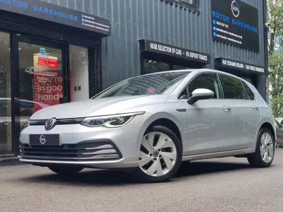 Used VW Golf VII Style 130 HP (95 kW) 2020 Silver Hatchback
