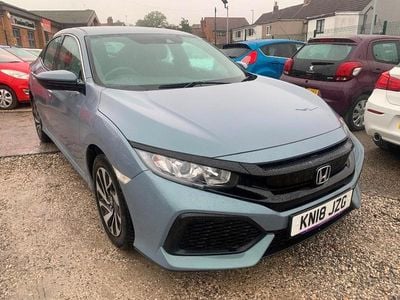 Grey Used 2018 Honda Civic SE Hatchback | £10,995 (Fair price)