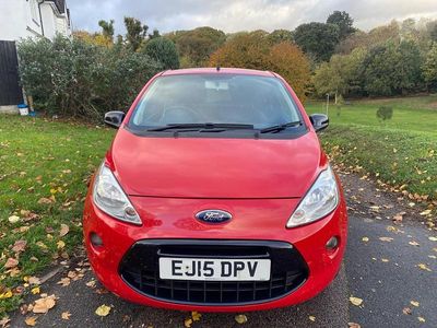 Red Used 2015 Ford Ka Hatchback | £3,295 (Fair price)