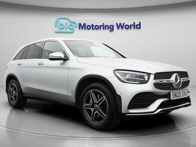 Used Mercedes GLC220 AMG line 191 HP (140 kW) 2020 Silver SUV